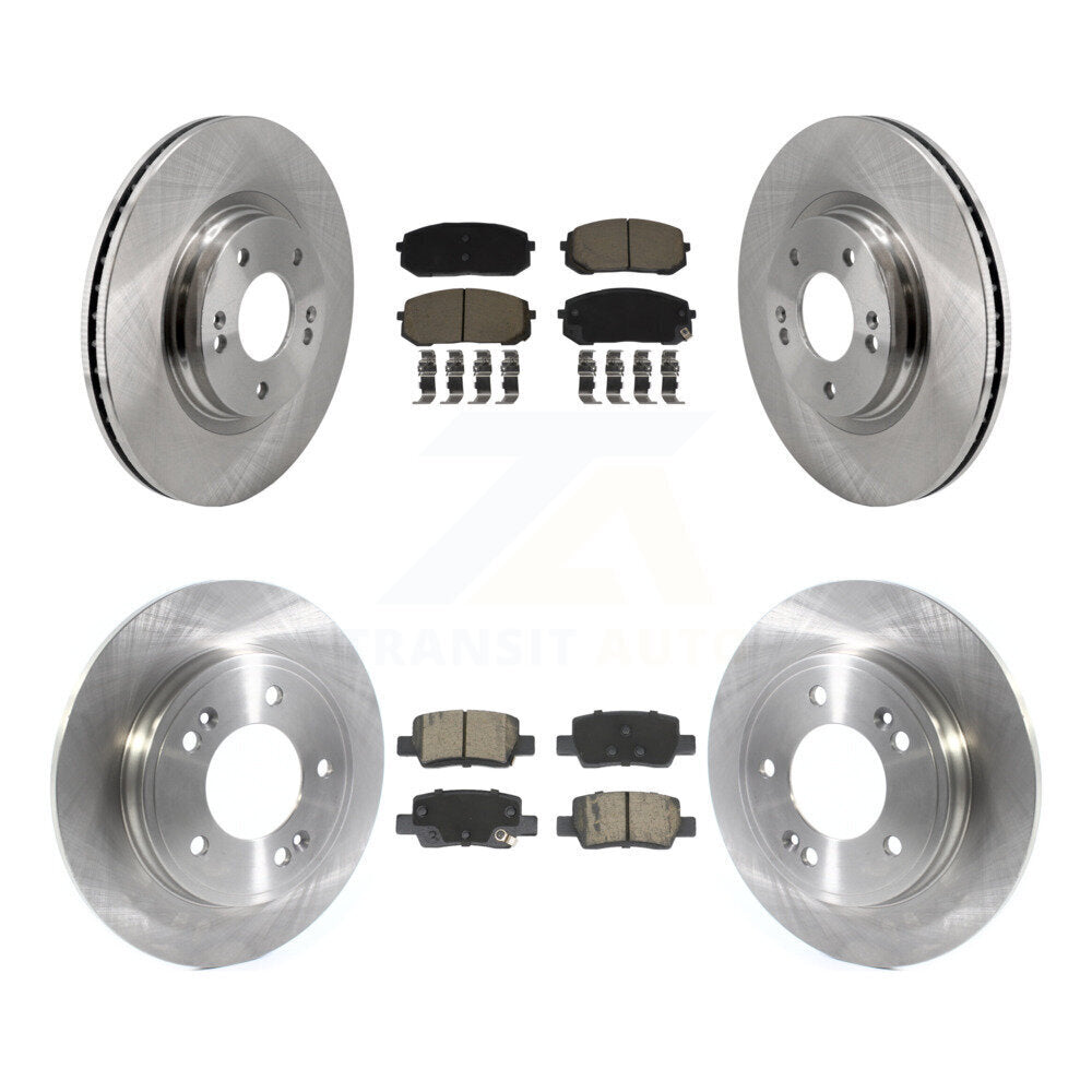 Disc Rotors and Ceramic Brake Pads Kit-K8C-104552
