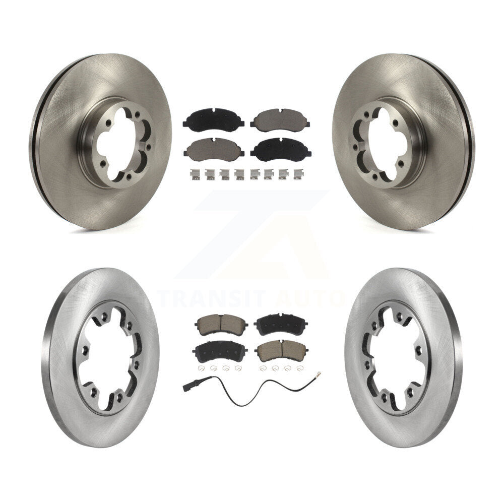 Disc Rotors and Ceramic Brake Pads Kit-K8C-104558