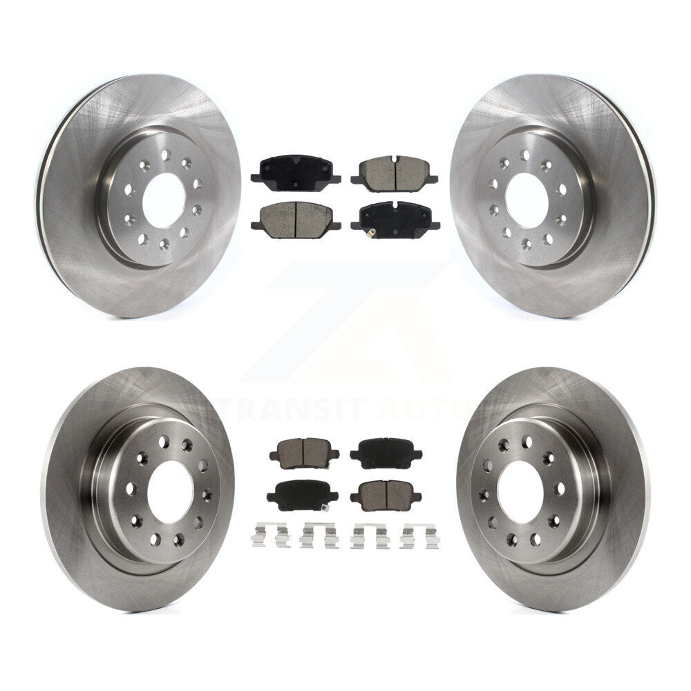 Disc Rotors and Ceramic Brake Pads Kit-K8C-104559