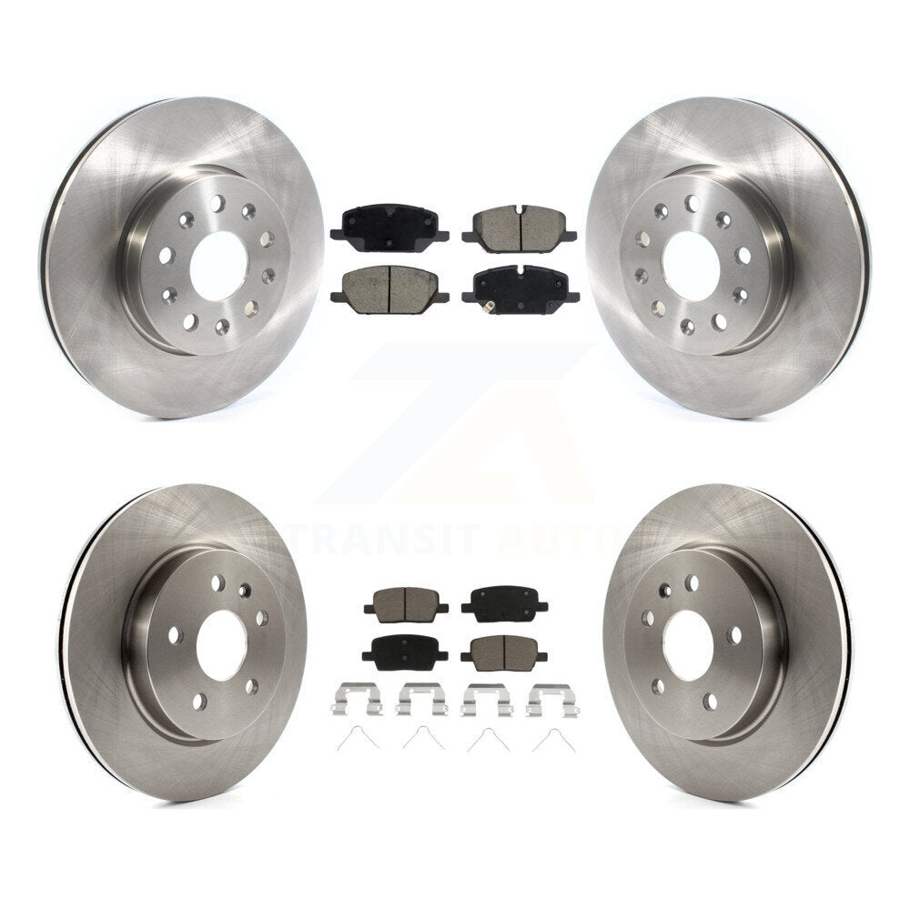 Disc Rotors and Ceramic Brake Pads Kit-K8C-104560 Kit.bestparts.ca