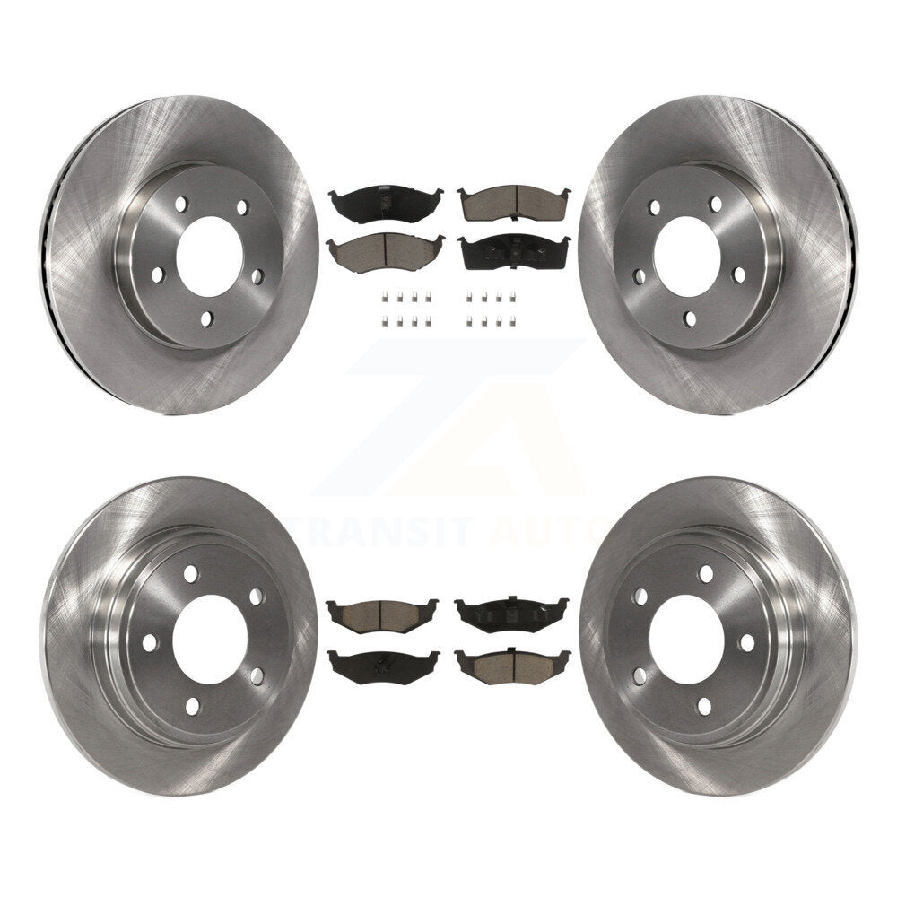 Disc Rotors and Ceramic Brake Pads Kit-K8C-104561