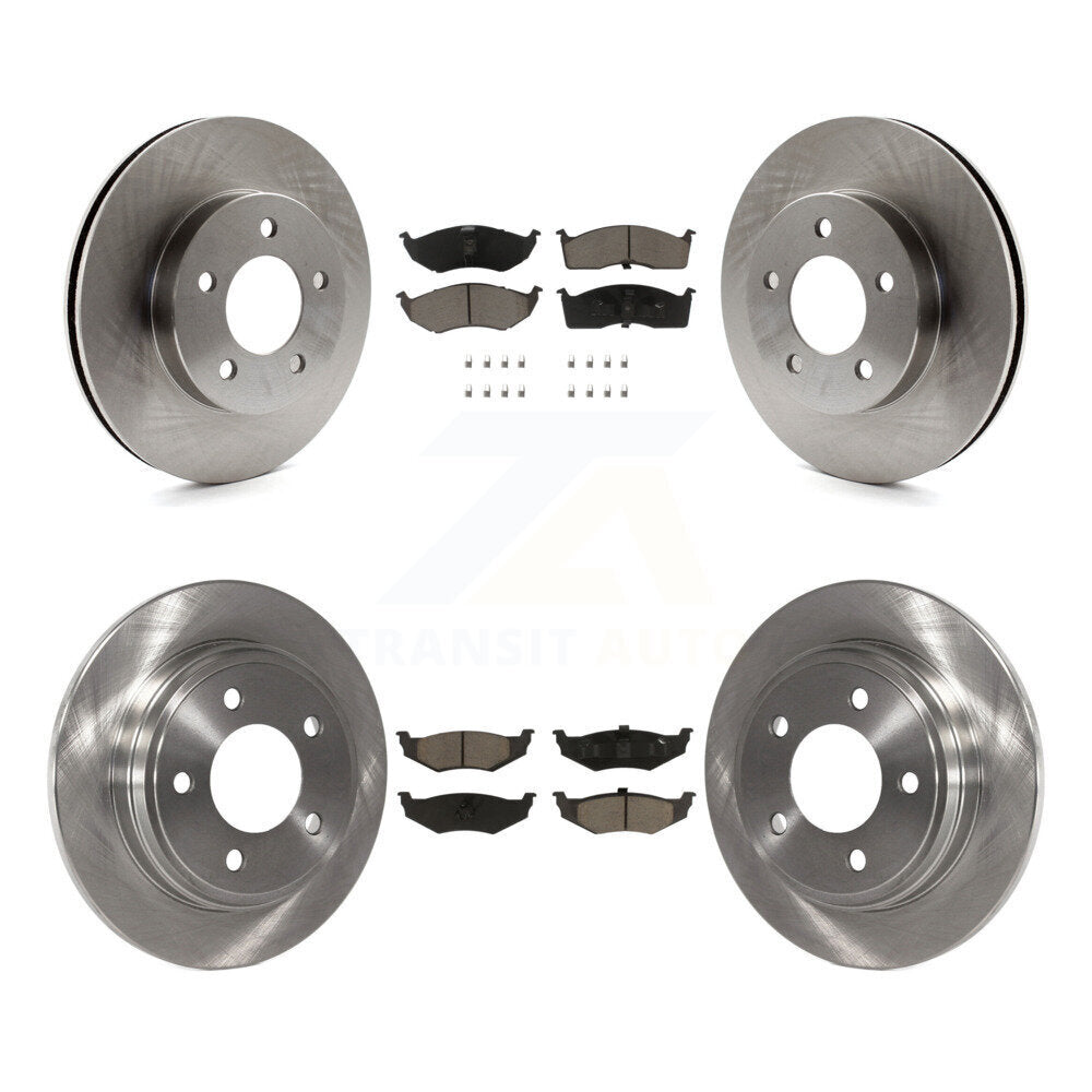 Disc Rotors and Ceramic Brake Pads Kit-K8C-104562 Kit.bestparts.ca