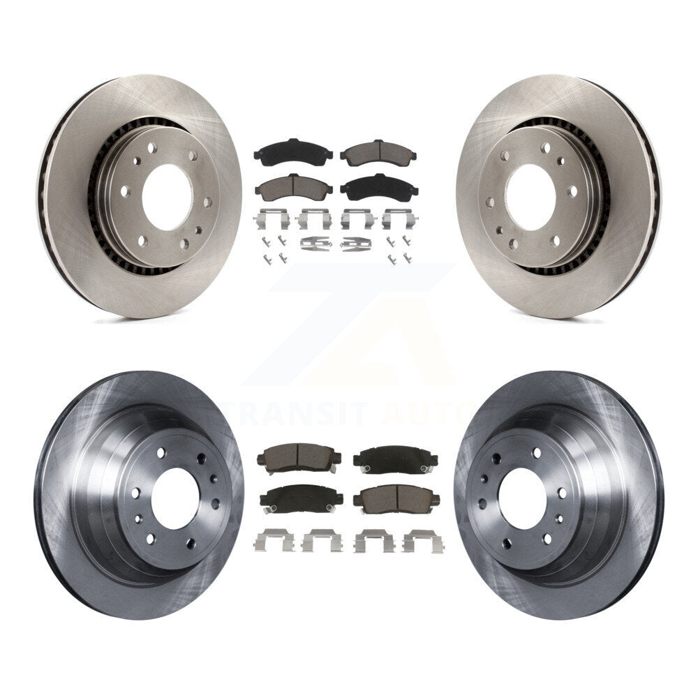 Disc Rotors and Ceramic Brake Pads Kit-K8C-104563