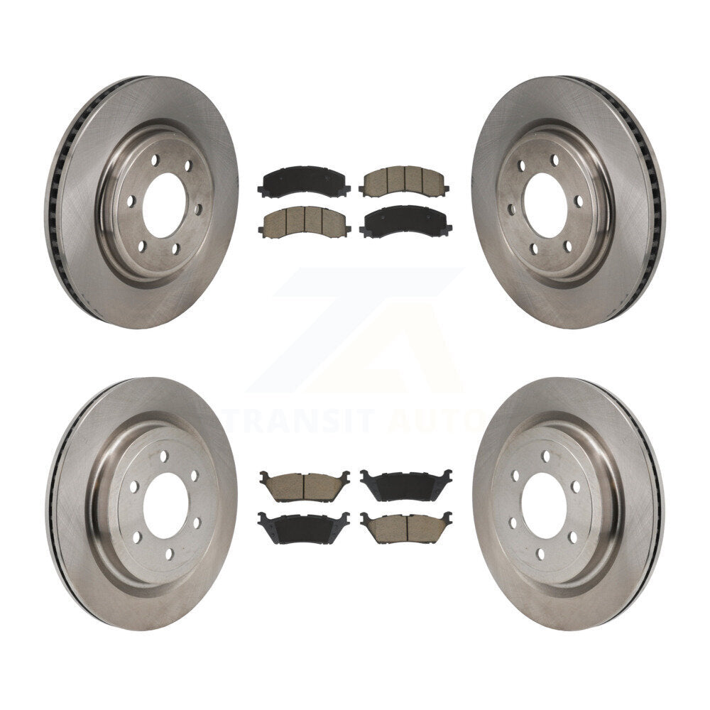 Disc Rotors and Ceramic Brake Pads Kit-K8C-104564