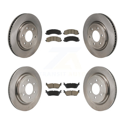Disc Rotors and Ceramic Brake Pads Kit-K8C-104564