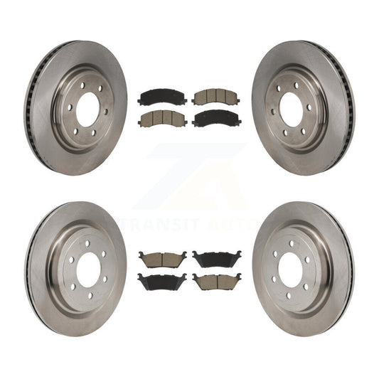 Disc Rotors and Ceramic Brake Pads Kit-K8C-104564
