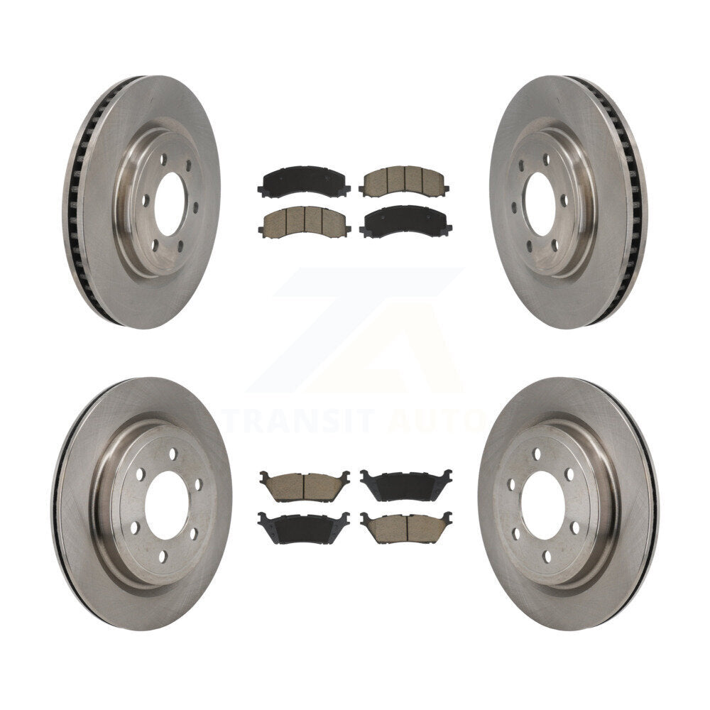 Disc Rotors and Ceramic Brake Pads Kit-K8C-104565 Kit.bestparts.ca