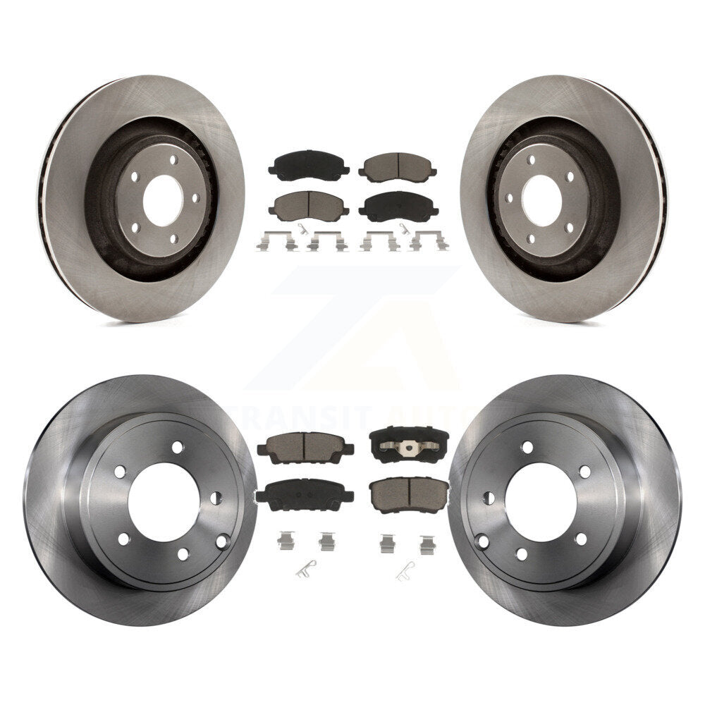 Disc Rotors and Ceramic Brake Pads Kit-K8C-104567 Kit.bestparts.ca