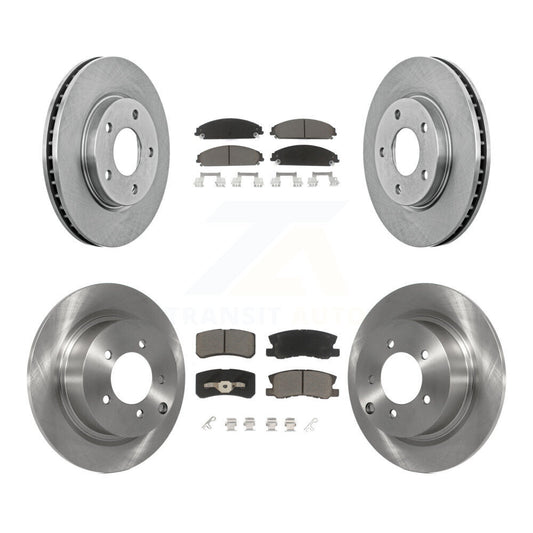 Disc Rotors and Ceramic Brake Pads Kit-K8C-104568