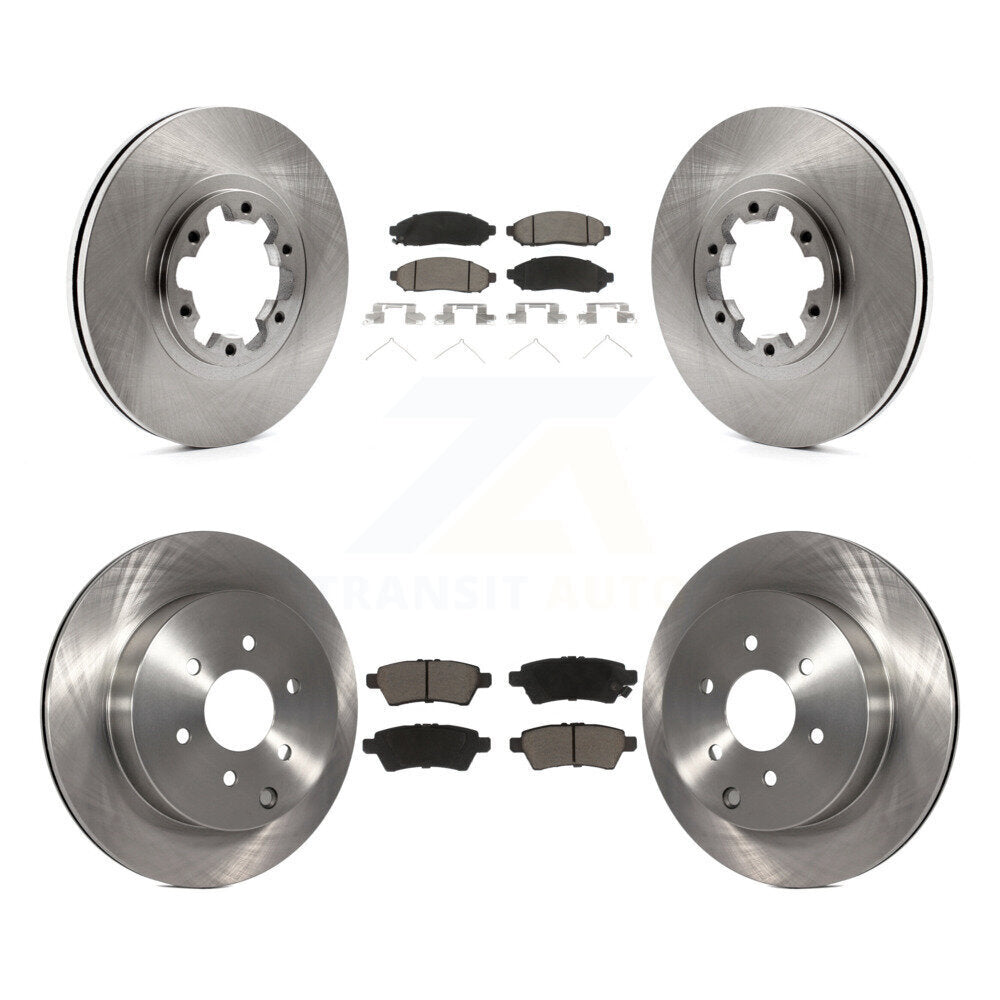 Disc Rotors and Ceramic Brake Pads Kit-K8C-104570 Kit.bestparts.ca