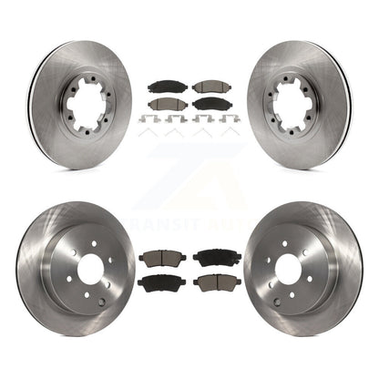 Disc Rotors and Ceramic Brake Pads Kit-K8C-104570