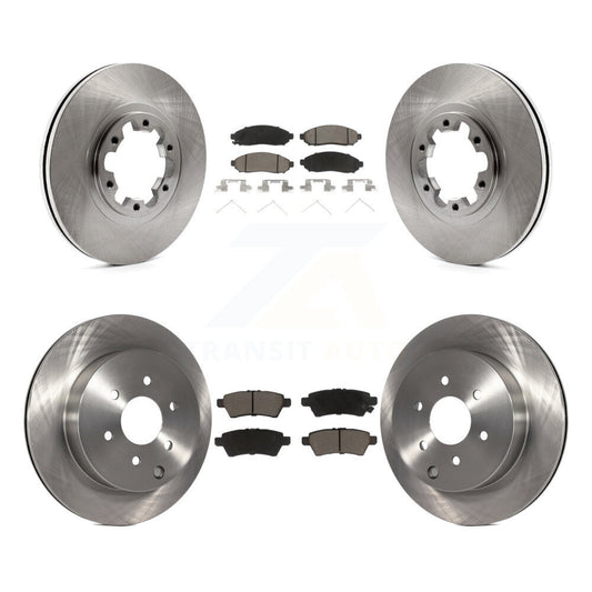 Disc Rotors and Ceramic Brake Pads Kit-K8C-104570