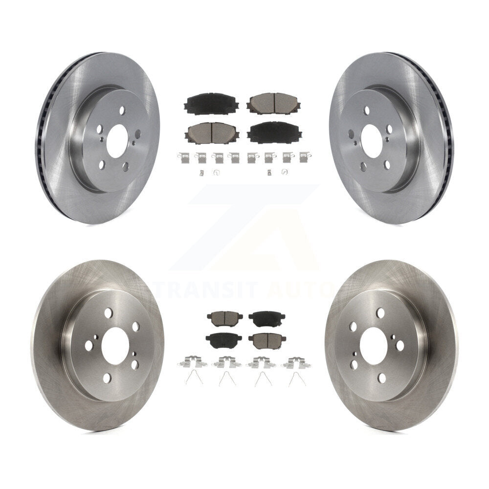 Disc Rotors and Ceramic Brake Pads Kit-K8C-104572