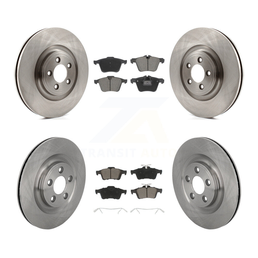 Disc Rotors and Ceramic Brake Pads Kit-K8C-104573
