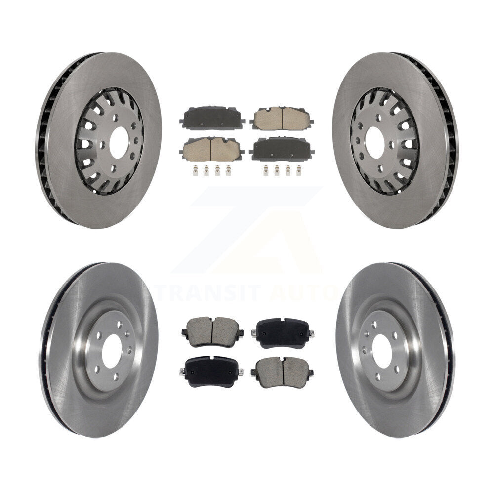 Disc Rotors and Ceramic Brake Pads Kit-K8C-104574