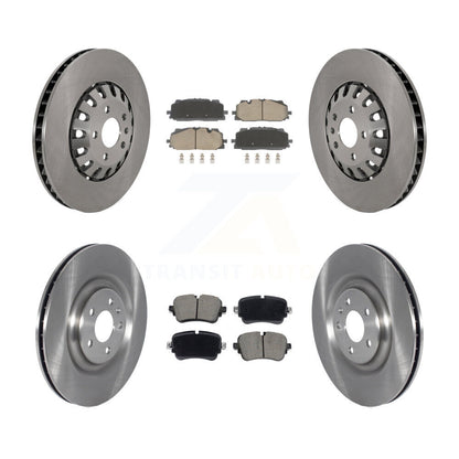 Disc Rotors and Ceramic Brake Pads Kit-K8C-104574