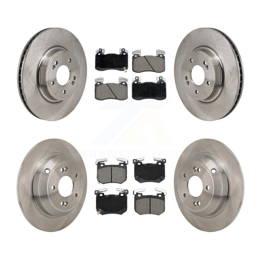 Disc Rotors and Ceramic Brake Pads Kit-K8C-104576