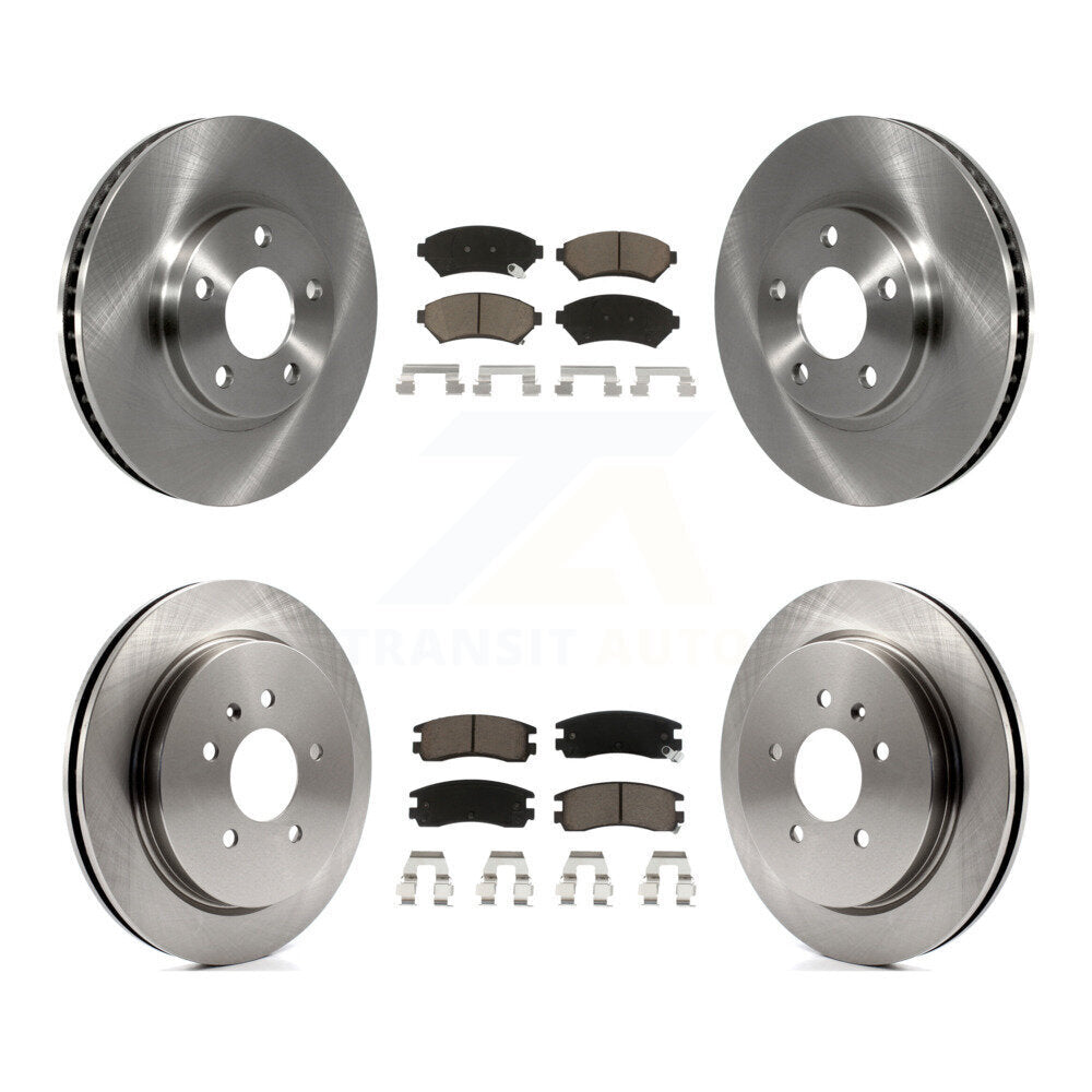 Disc Rotors and Ceramic Brake Pads Kit-K8C-104577