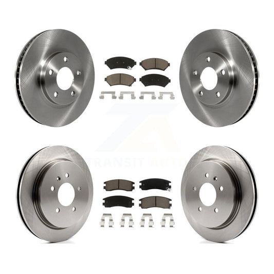 Disc Rotors and Ceramic Brake Pads Kit-K8C-104577