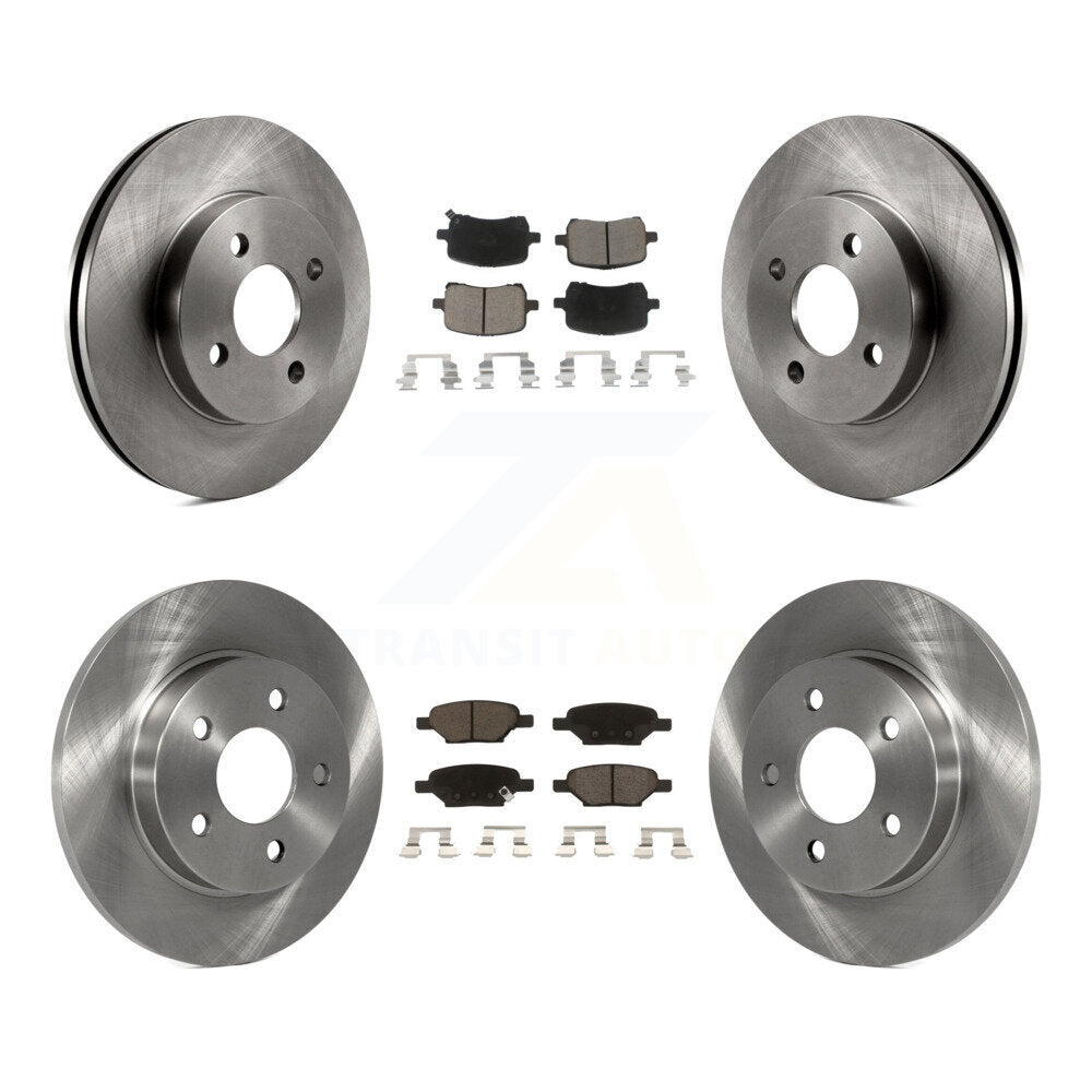 Disc Rotors and Ceramic Brake Pads Kit-K8C-104578