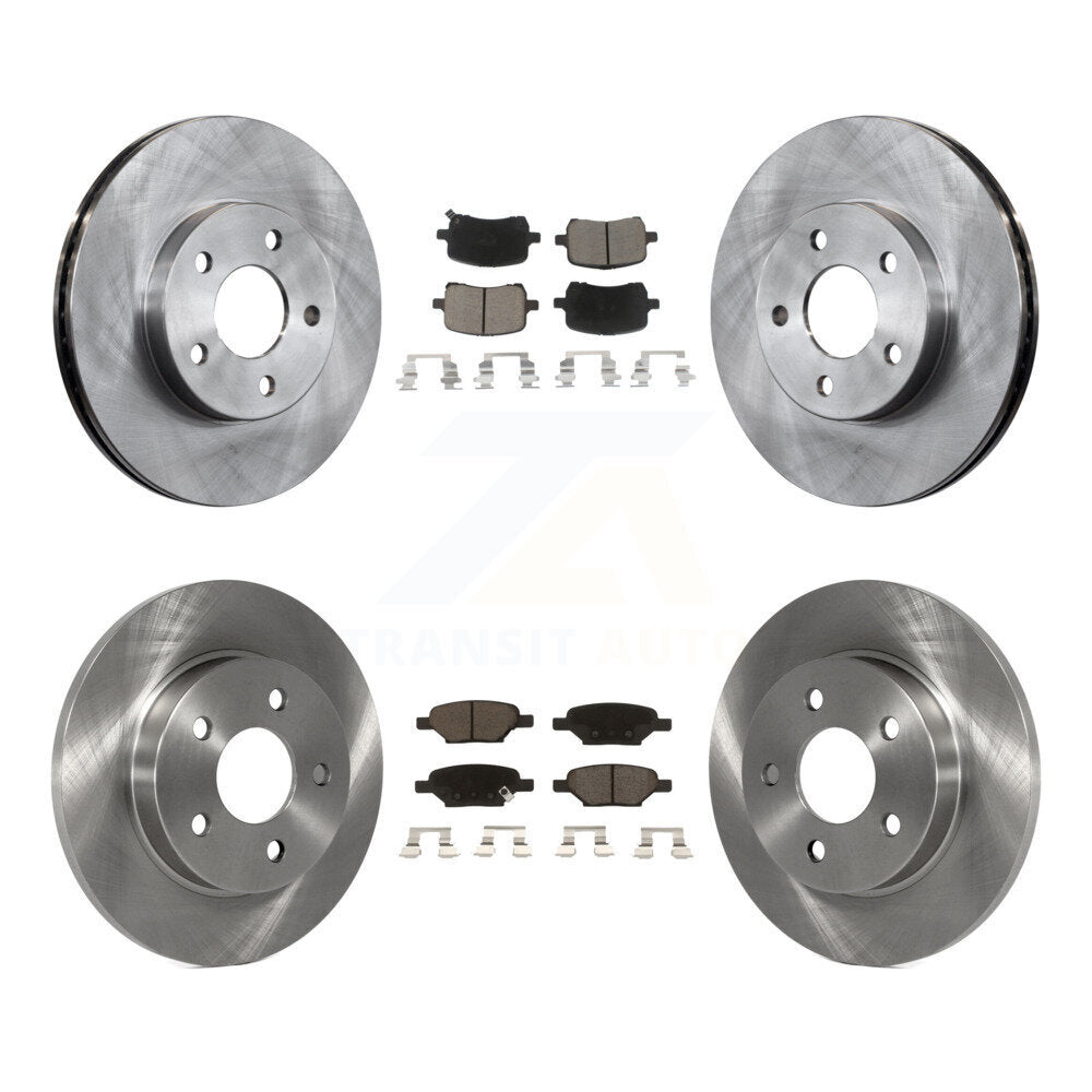 Disc Rotors and Ceramic Brake Pads Kit-K8C-104579 Kit.bestparts.ca