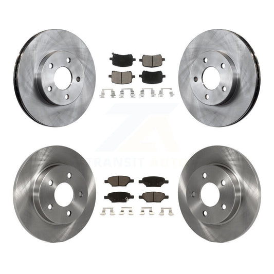 Disc Rotors and Ceramic Brake Pads Kit-K8C-104579