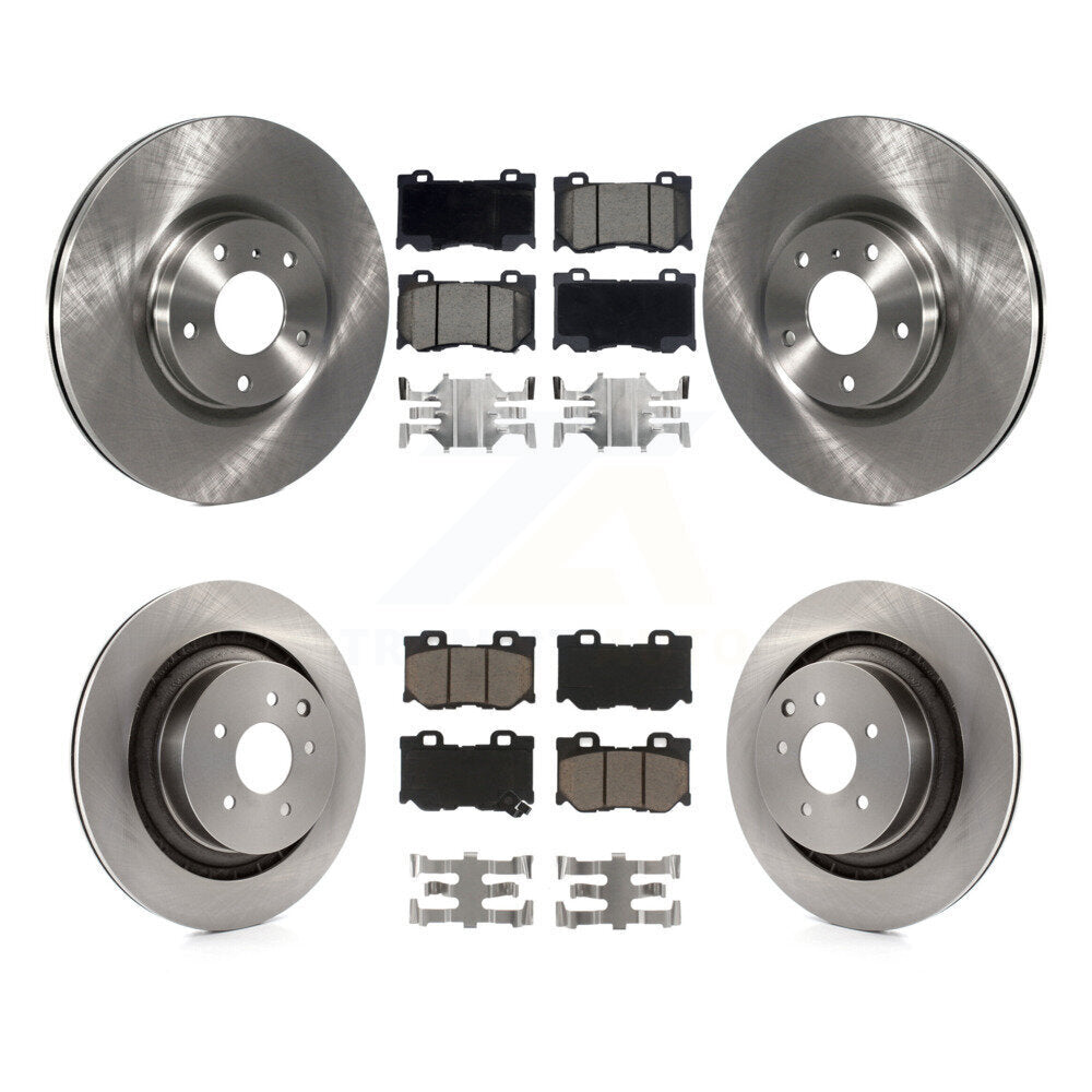 Disc Rotors and Ceramic Brake Pads Kit-K8C-104580 Kit.bestparts.ca