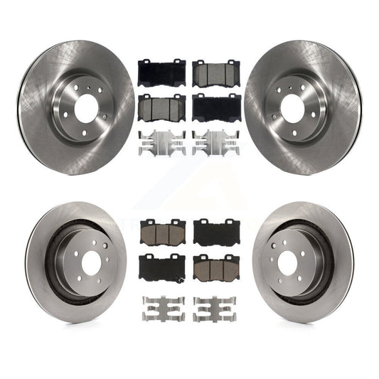 Disc Rotors and Ceramic Brake Pads Kit-K8C-104580