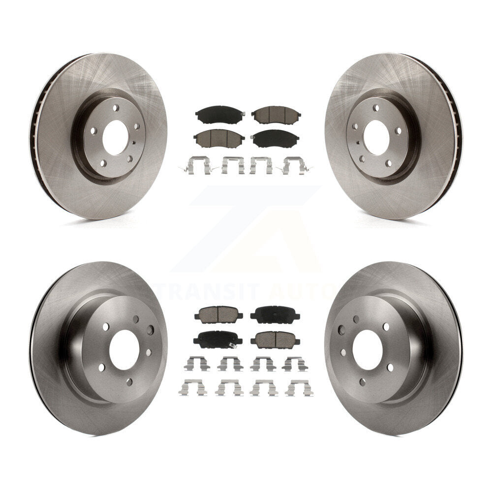 Disc Rotors and Ceramic Brake Pads Kit-K8C-104581
