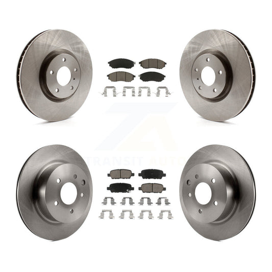 Disc Rotors and Ceramic Brake Pads Kit-K8C-104581