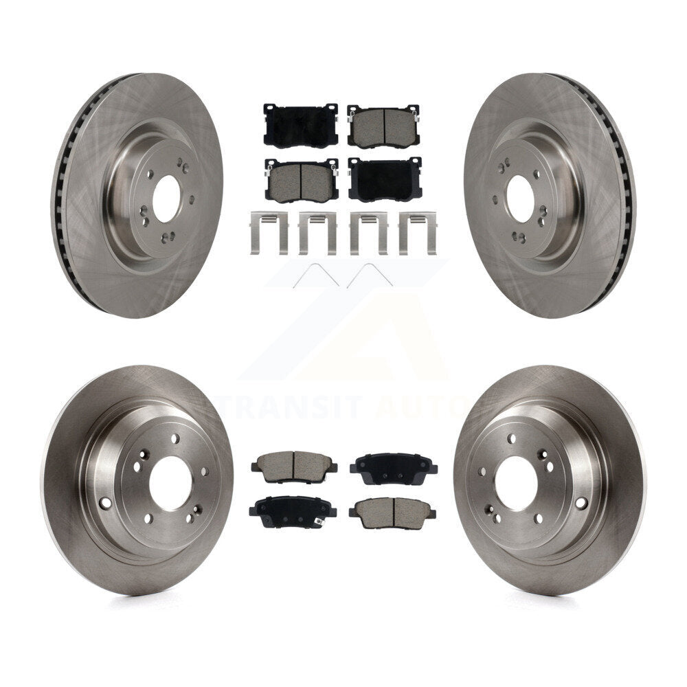 Disc Rotors and Ceramic Brake Pads Kit-K8C-104585 Kit.bestparts.ca
