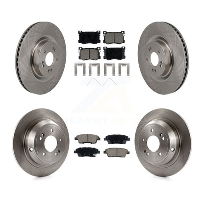 Disc Rotors and Ceramic Brake Pads Kit-K8C-104585