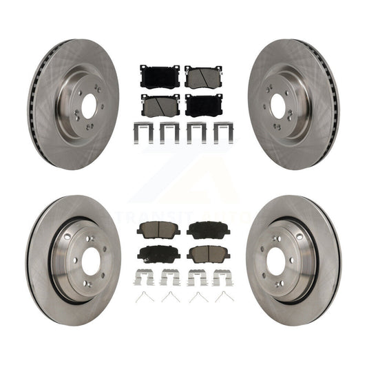 Disc Rotors and Ceramic Brake Pads Kit-K8C-104586