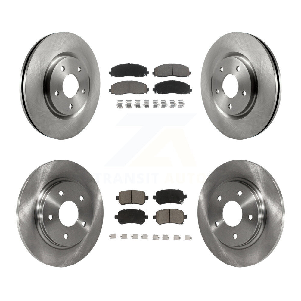 Disc Rotors and Ceramic Brake Pads Kit-K8C-104594