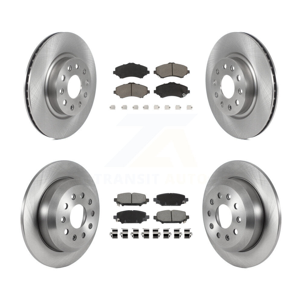 Disc Rotors and Ceramic Brake Pads Kit-K8C-104595 Kit.bestparts.ca