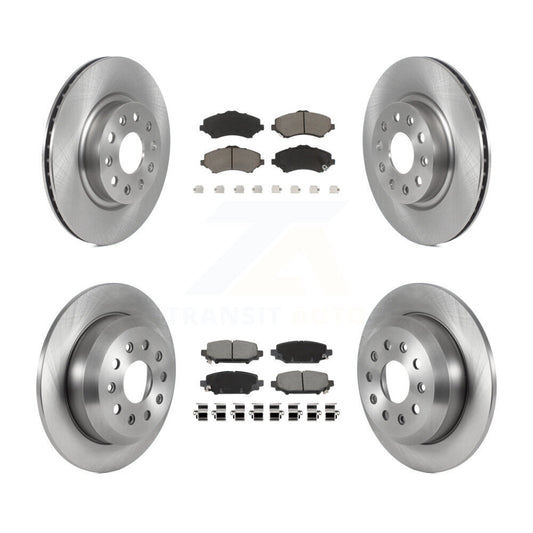 Disc Rotors and Ceramic Brake Pads Kit-K8C-104595