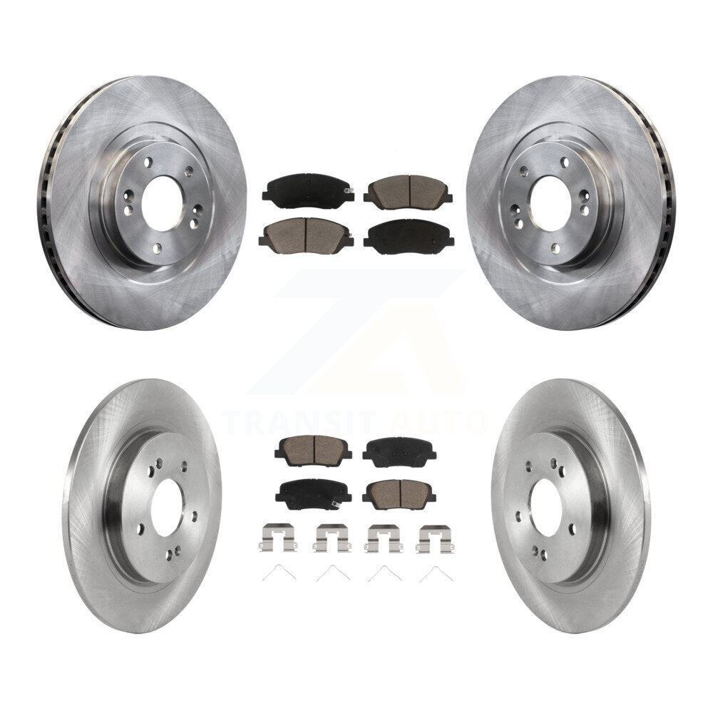 Disc Rotors and Ceramic Brake Pads Kit-K8C-104598