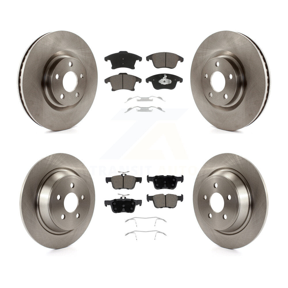 Disc Rotors and Ceramic Brake Pads Kit-K8C-104600 Kit.bestparts.ca