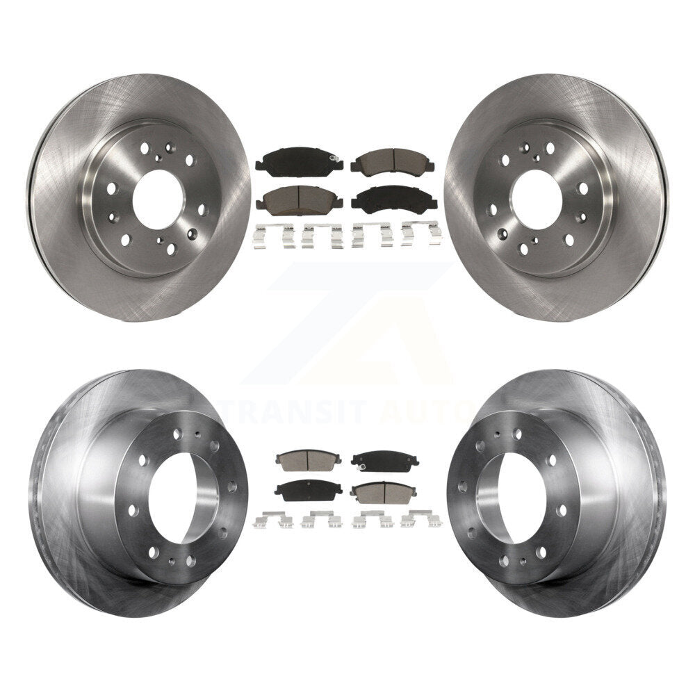 Disc Rotors and Ceramic Brake Pads Kit-K8C-104601 Kit.bestparts.ca