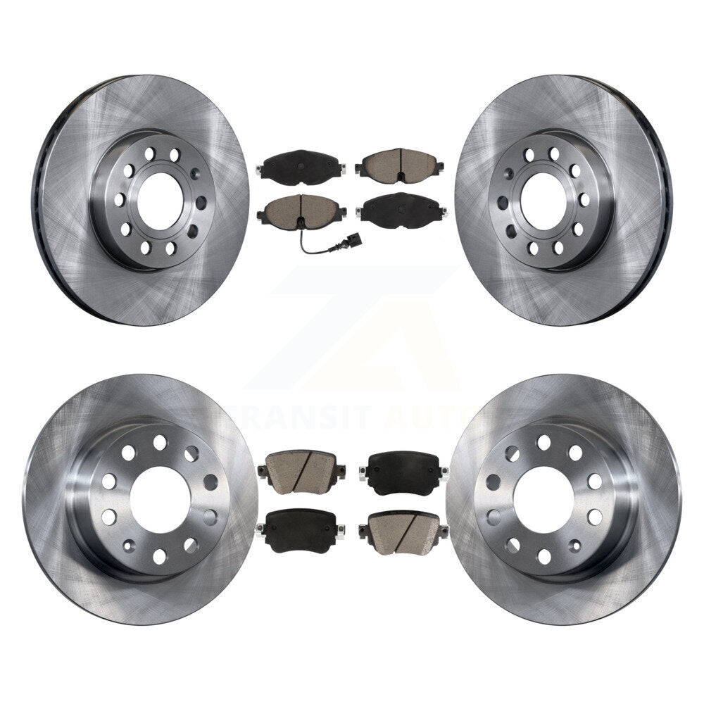 Disc Rotors and Ceramic Brake Pads Kit-K8C-104602
