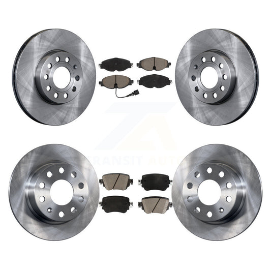 Disc Rotors and Ceramic Brake Pads Kit-K8C-104602