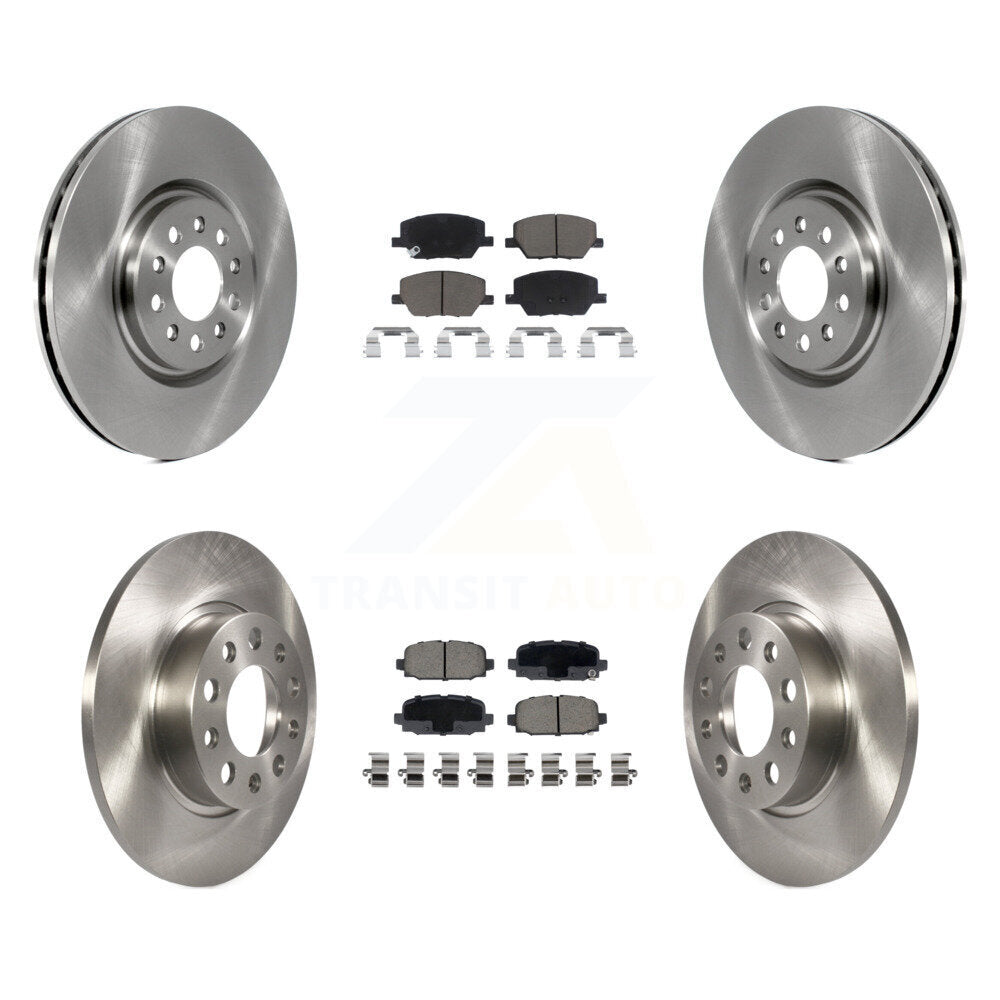 Disc Rotors and Ceramic Brake Pads Kit-K8C-104605