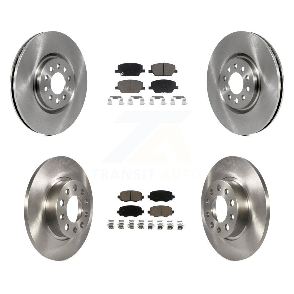 Disc Rotors and Ceramic Brake Pads Kit-K8C-104606