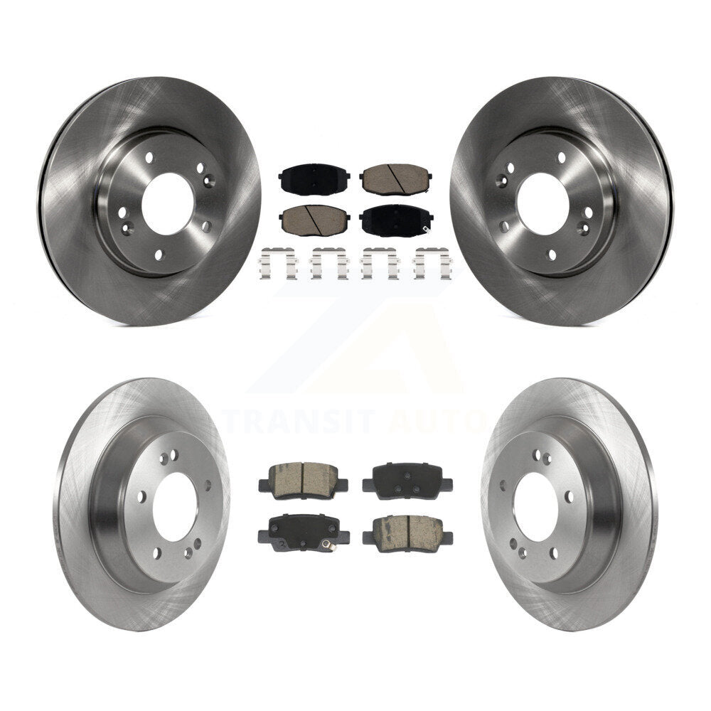 Disc Rotors and Ceramic Brake Pads Kit-K8C-104607 Kit.bestparts.ca