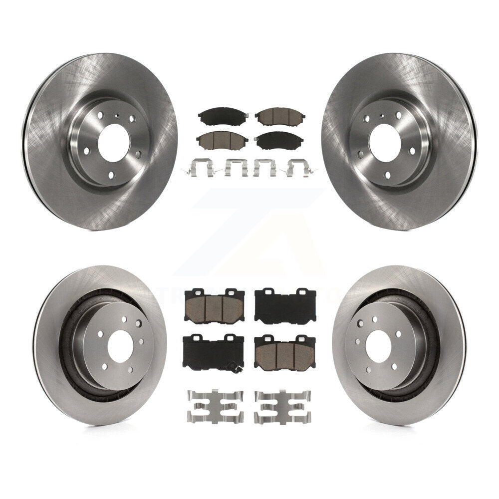 Disc Rotors and Ceramic Brake Pads Kit-K8C-104609