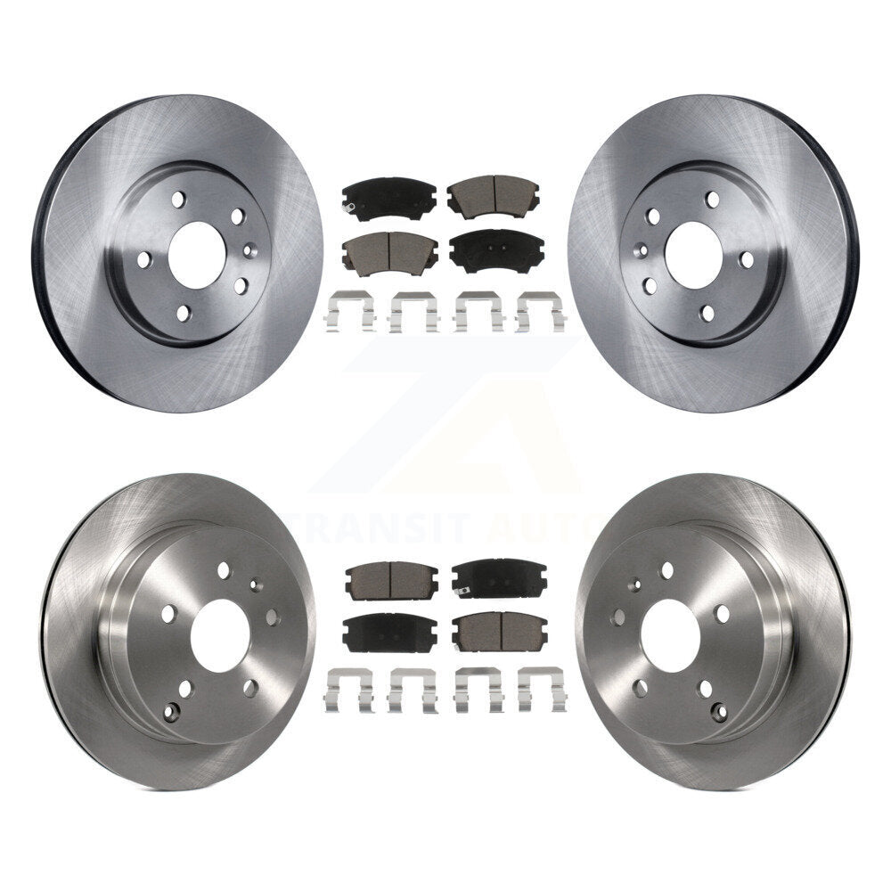 Disc Rotors and Ceramic Brake Pads Kit-K8C-104611 Kit.bestparts.ca