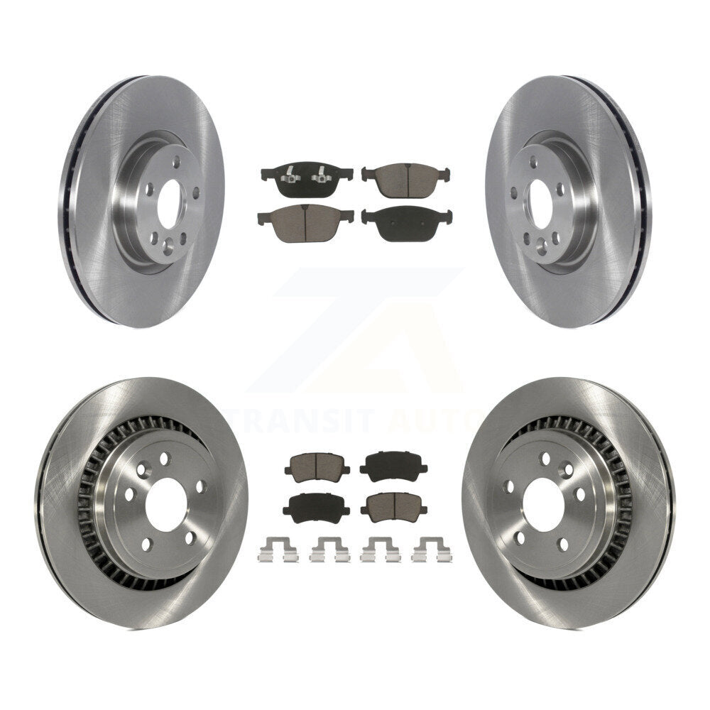 Disc Rotors and Ceramic Brake Pads Kit-K8C-104612