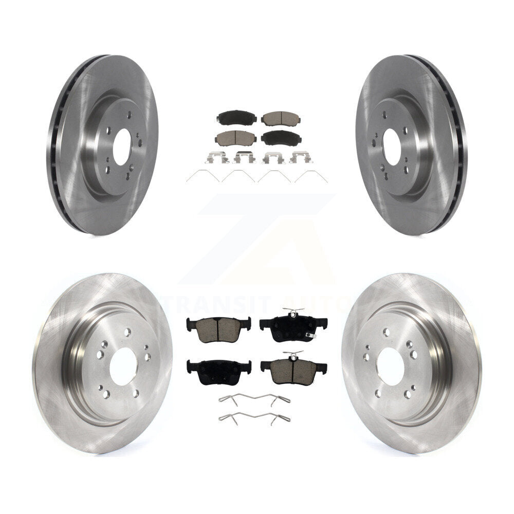 Disc Rotors and Ceramic Brake Pads Kit-K8C-104615