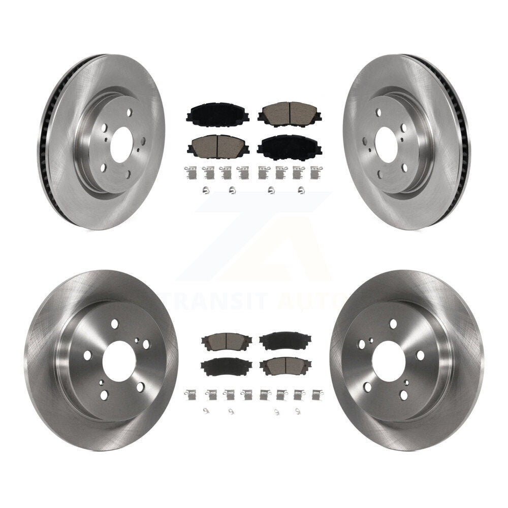 Disc Rotors and Ceramic Brake Pads Kit-K8C-104616 Kit.bestparts.ca