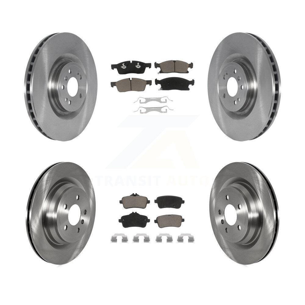 Disc Rotors and Ceramic Brake Pads Kit-K8C-104617 Kit.bestparts.ca